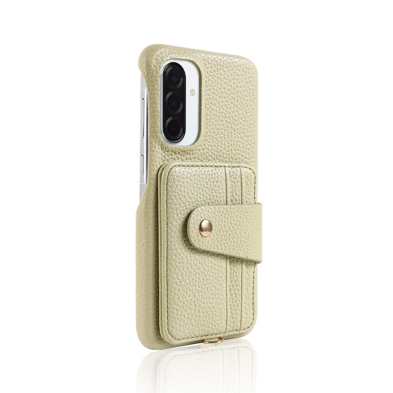 Card Holder PU Leather Phone Case For Samsung