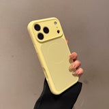 Liquid Silicone Built-in Magnetic Full-coverage Phone Case for iPhone
