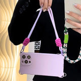 Cute Crossbody Shoulder Strap Lanyard Cases For iPhone