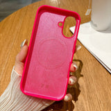 Liquid Silicone Magnetic Phone Case For iPhone