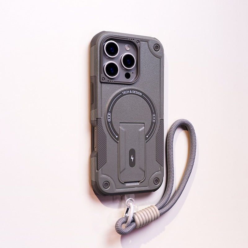 Magnetic Lanyard Phone Case For iPhone