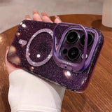 Bling Glitter Wireless Charge Case For iPhone