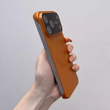 Large-view Borderless Magnetic Phone Case For iPhone