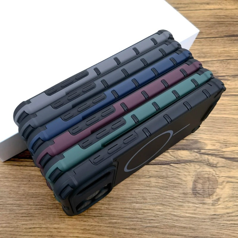 Shockproof Armor Matte Case For iPhone
