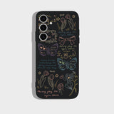 Butterfly Diary Anti-fall Silicone Case For Samsung