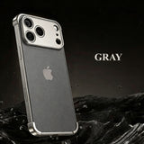 Metal Corner Frameless Bumper Shockproof Case for IPhone