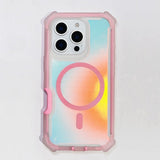 2 in 1 Anti-fall Magnetic Mobile Phone Case For iPhone