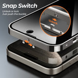 Metal Snap Buckle Magnetic Case for IPhone