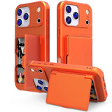 Flip Card Bag Phone Case For iPhone