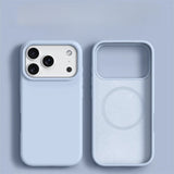Liquid Silicone Magnetic  Phone Case for iPhone
