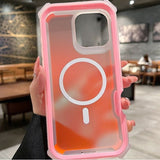 Electroplating Magnetic Phone Case For iPhone