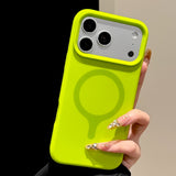 Liquid Silicone Magnetic Phone Case For iPhone