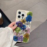 Colorful Flower Phone Case For iPhone