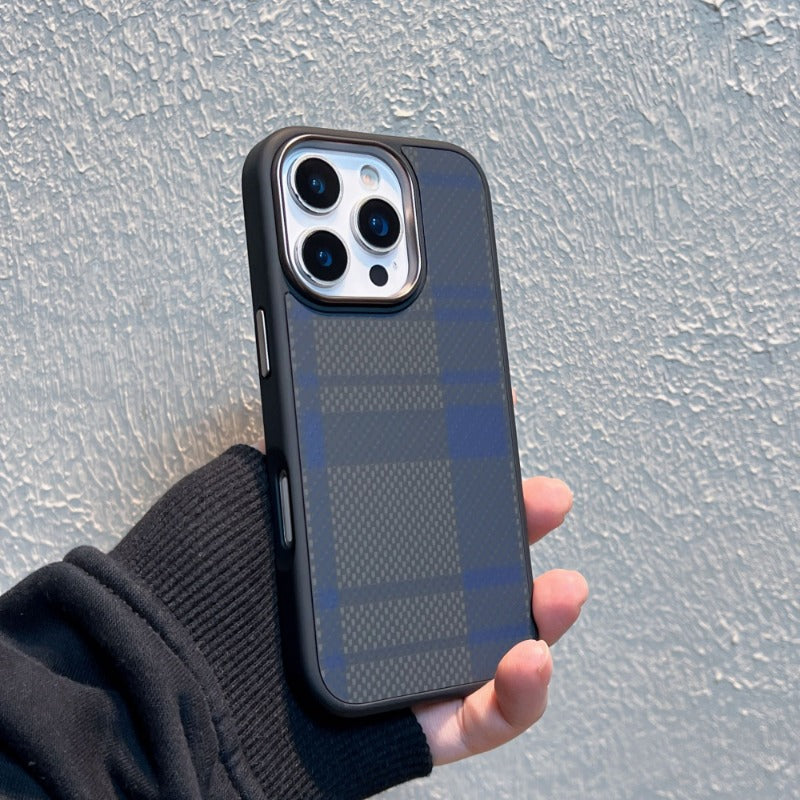 Plaid Stripe Phone Case For iPhone
