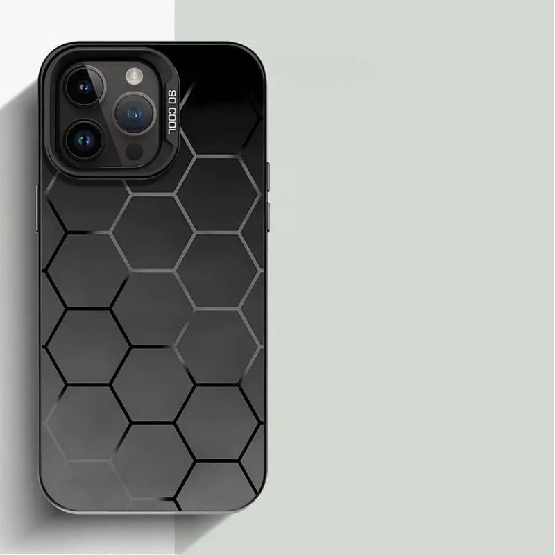Honeycomb Design Phone Case For iPhone