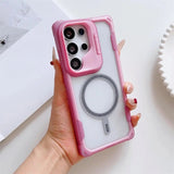 Luxury Magnetic Silicone Case For Samsung