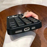 3D Keyboard Transparent Soft Phone Case For iPhone