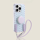 Simple Polka Dot Phone Case For iPhone