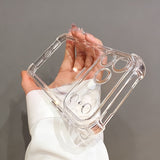 Transparent Airbag Shockproof Phone Case For iPhone