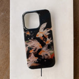 High-Quality Luckly Koi Goldfish Glacial Texture Case For iPhone