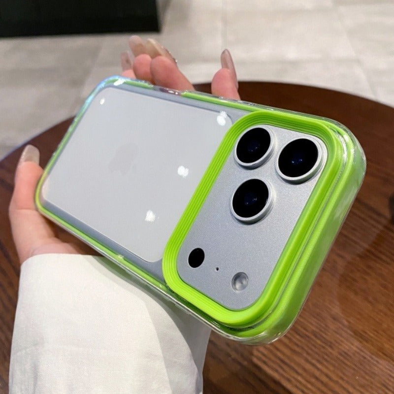 Simple Colorful Border Phone Case For iPhone