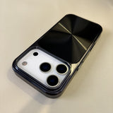 Electroplated CD-pattern Phone Case For iPhone