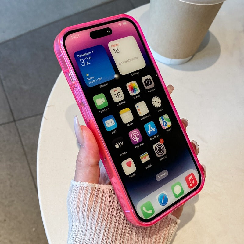 Fluorescent Colorful Phone Case For iPhone
