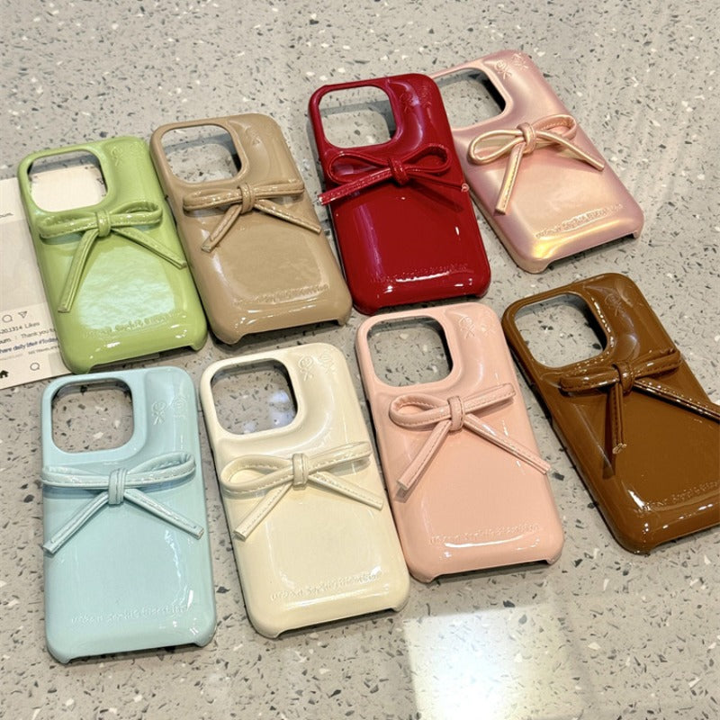 Retro Bow Phone Case For iPhone