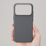 Minimalist Magnetic Phone Case with Metal Buttons For iPhone