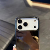 Luxury Plating Make Up Mirror Phone Case For iPhone