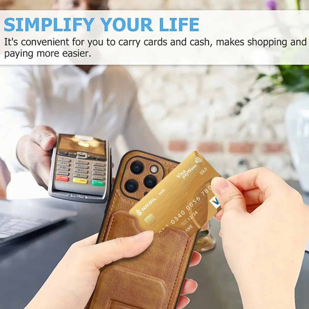 High-End Leather Phone Case For iPhone