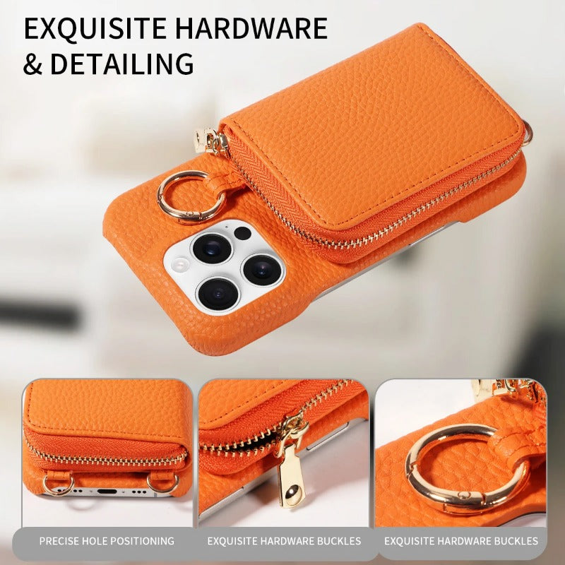 High Quality Faux Leather Phone Case For iPhone