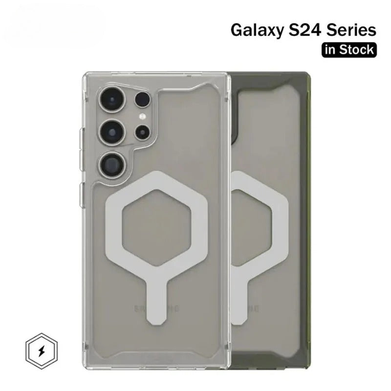 Magnetic Clear Case For Samsung