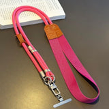 Solid Color Adjustable Crossbody Phone Strap