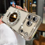 Diamond Mirror Magnetic Case For iPhone