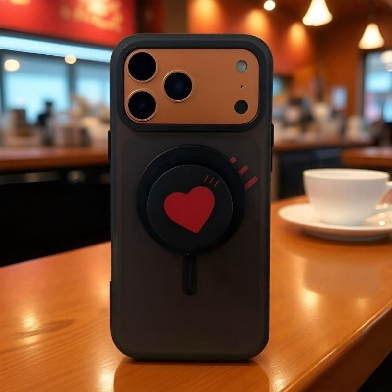 Magnetic Bracket Anti-fall Mobile Phone Case For iPhone