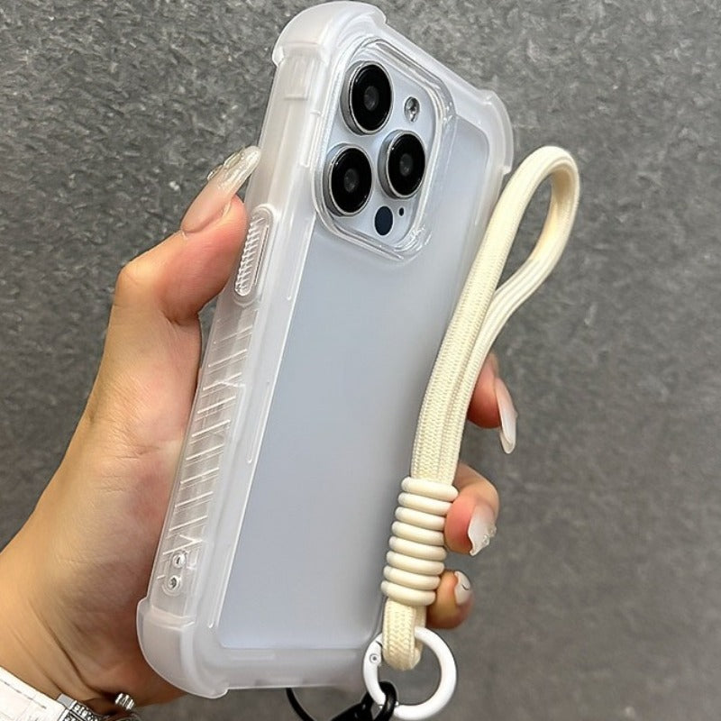 Transparent Frosted Drop-proof Phone Case For iPhone