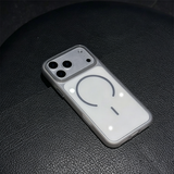 Thin Magnetic Transparent Phone Case For iPhone