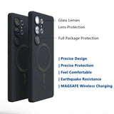 Soft Silicone Magnentic Phone Case For Samsung