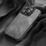 Full Protection Shockproof Leather Case For iPhone