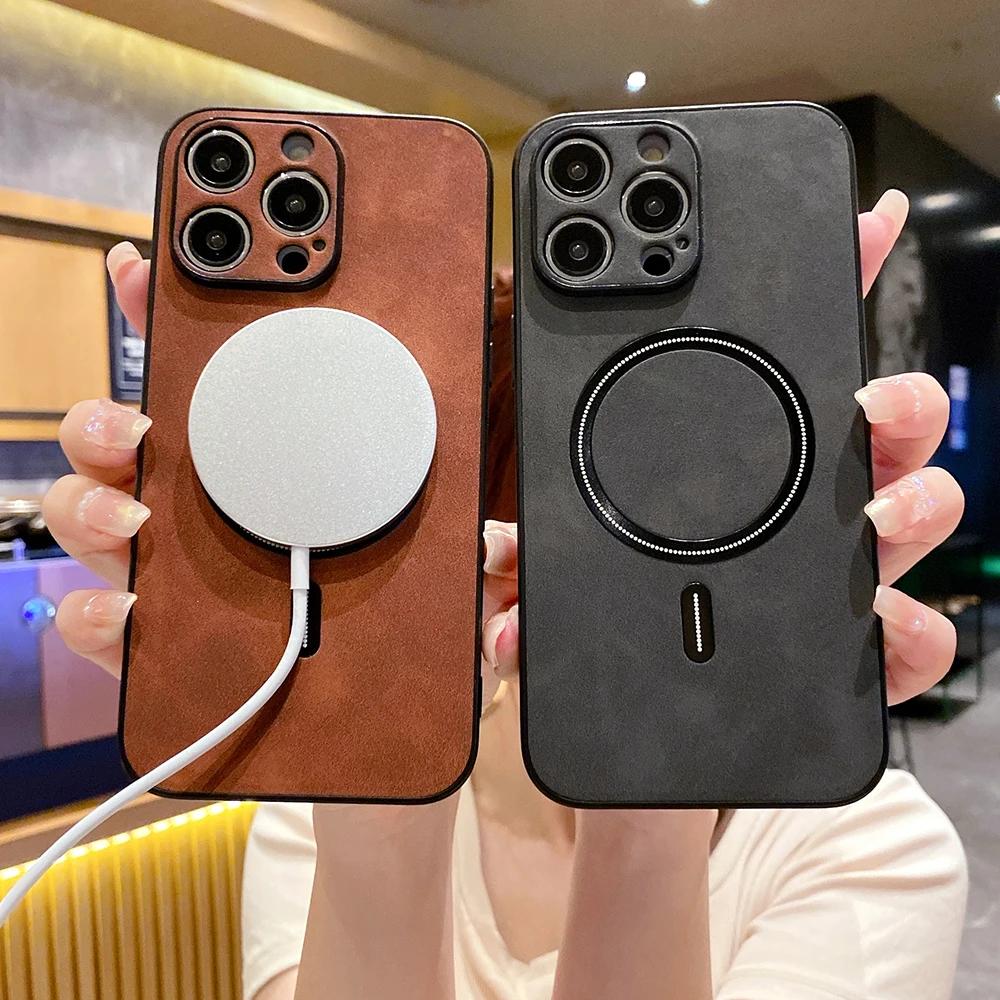 Wireless Charge Leather For IPhone