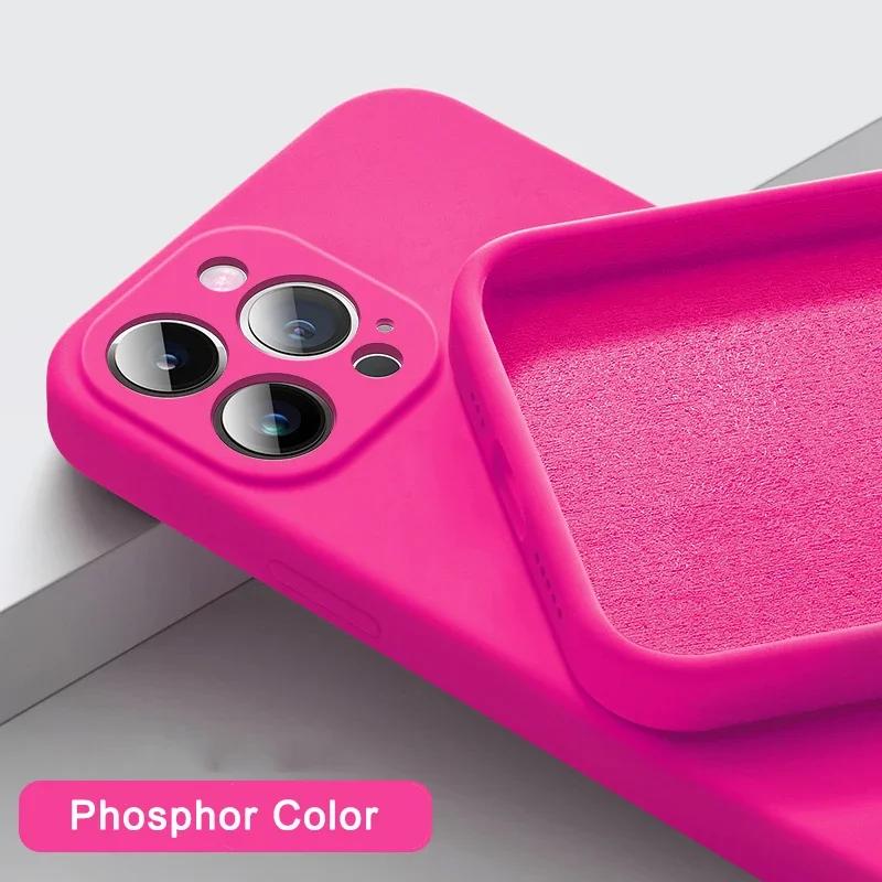 Silicone Solid Protection Phone Case For IPhone