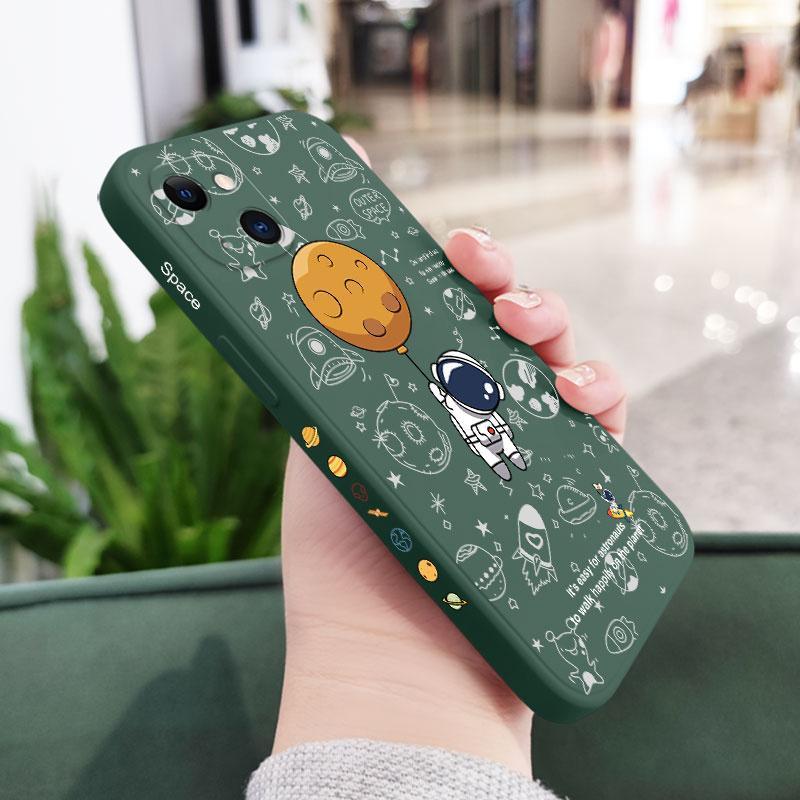 Funny Astronaut Phone Case For iPhone