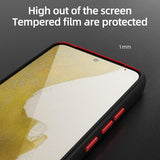 Armor Magnetic Lens Protection Case For Samsung