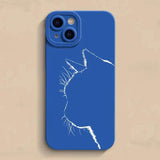 Oil Painting Cat Phone Case For IPhone