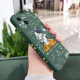 Funny Astronaut Phone Case For iPhone