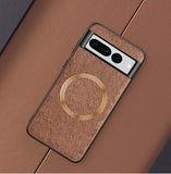 Magnetic PU Leather Case For Google Pixel