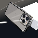 Custodia protettiva per fotocamera in metallo di lusso per iPhone 