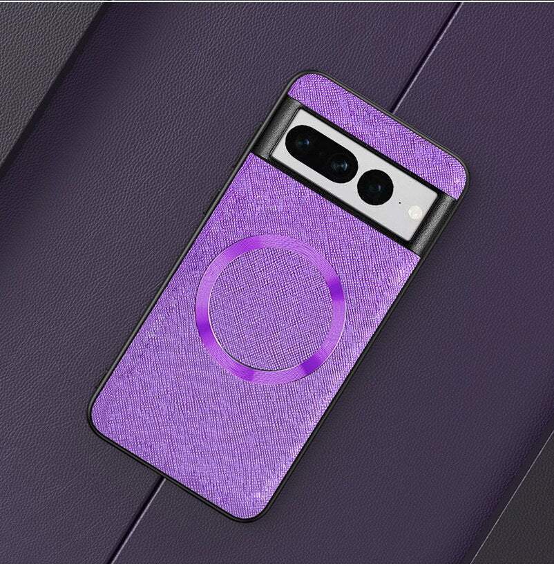 Magnetic PU Leather Case For Google Pixel