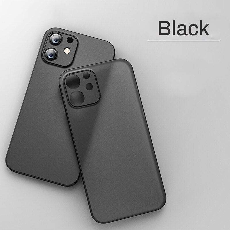 Ultra Thin Matte Case For iPhone